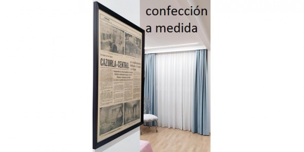 Seis cintas de cortinas