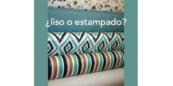 ¿liso o estampado?